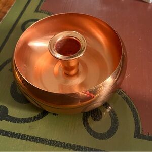 Copper Candle Holder
